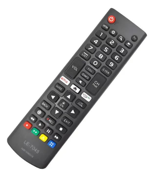 Controle Remoto Compatível com LG Smart TV Todos os Modelos da Marca