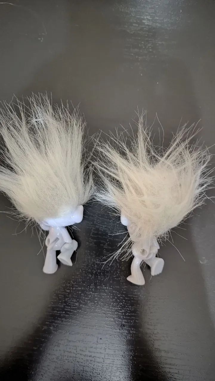 Guy Diamond bonecos miniatura da franquia Trolls.  - Foto 2