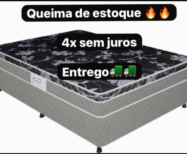 Cama box casal 