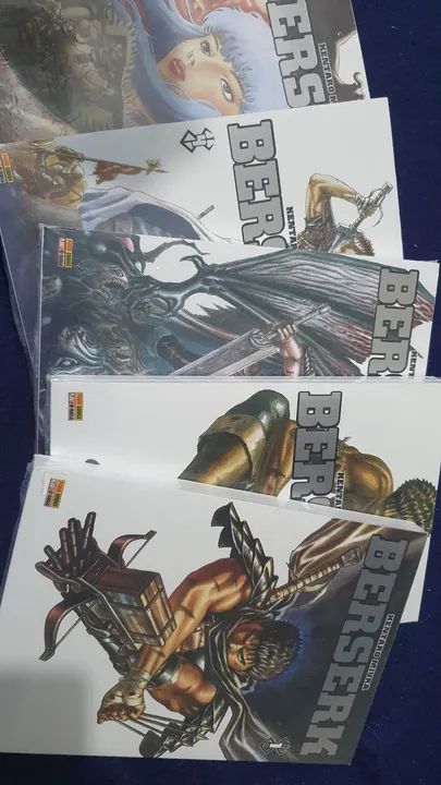 BERSERK, Vol 1,2,3,4,5 - Novos lacrados - Foto 4