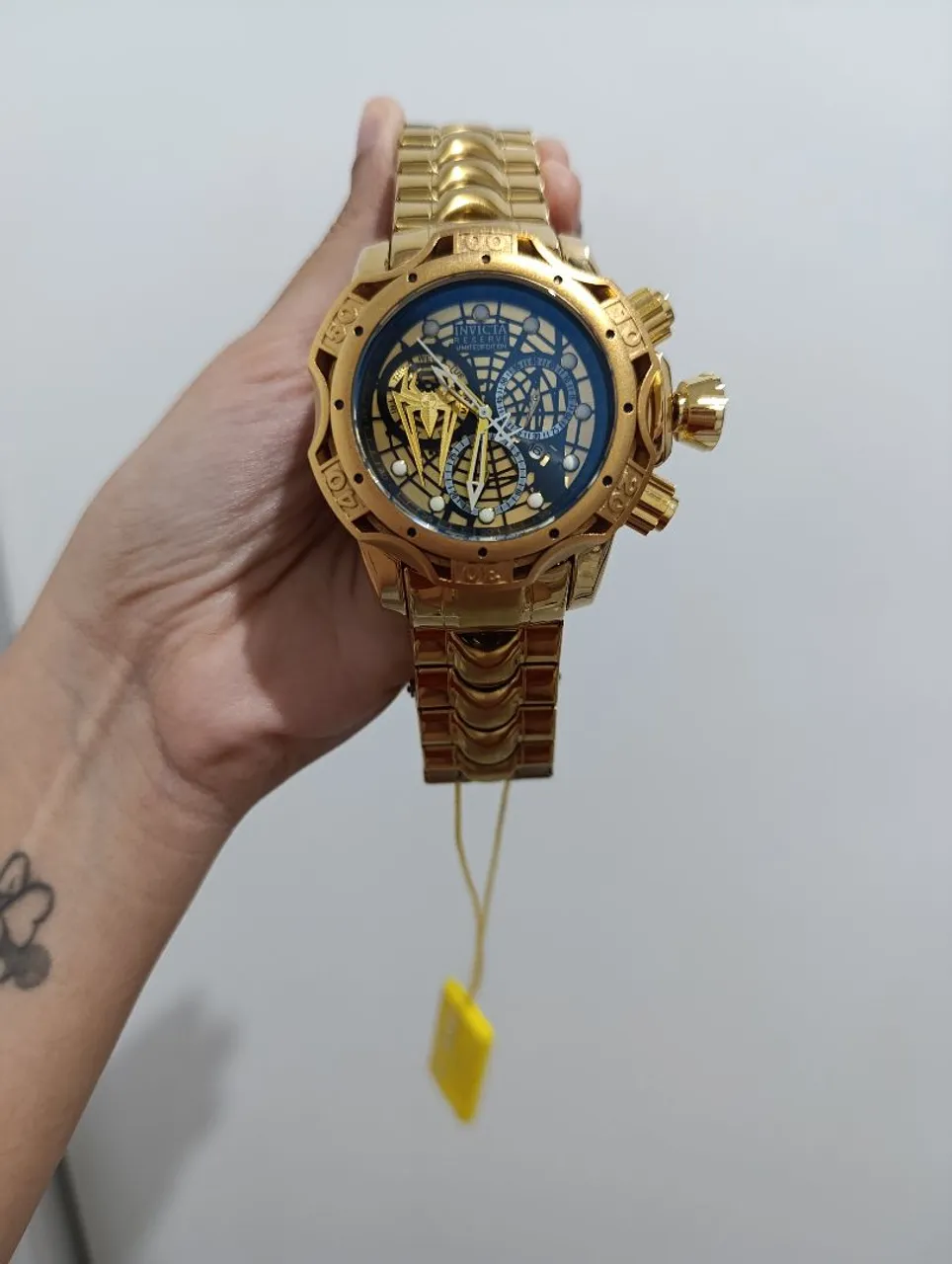 Invicta Reserve - Relógio Dourado