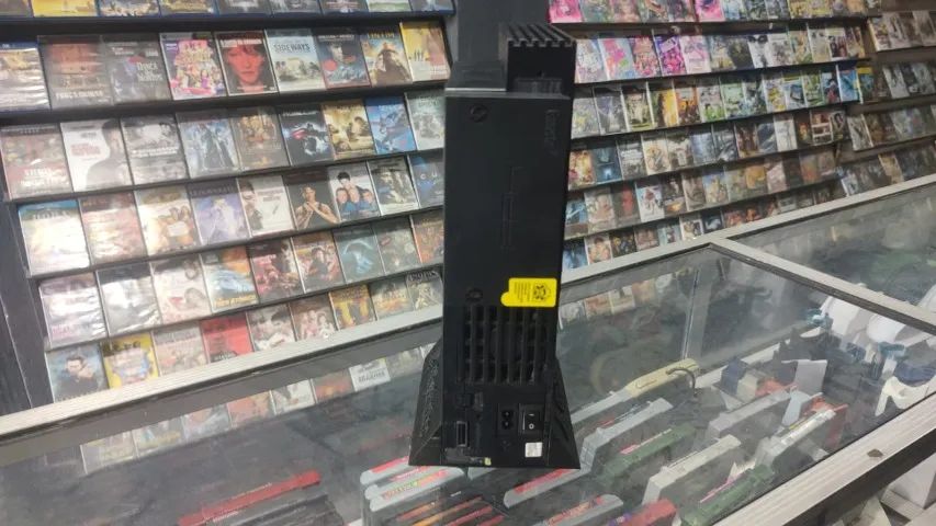 PS2 PHAT MODEM HD 500GB 2 CONTOLES MEMORY CARD 128MB JOGOS - Foto 6