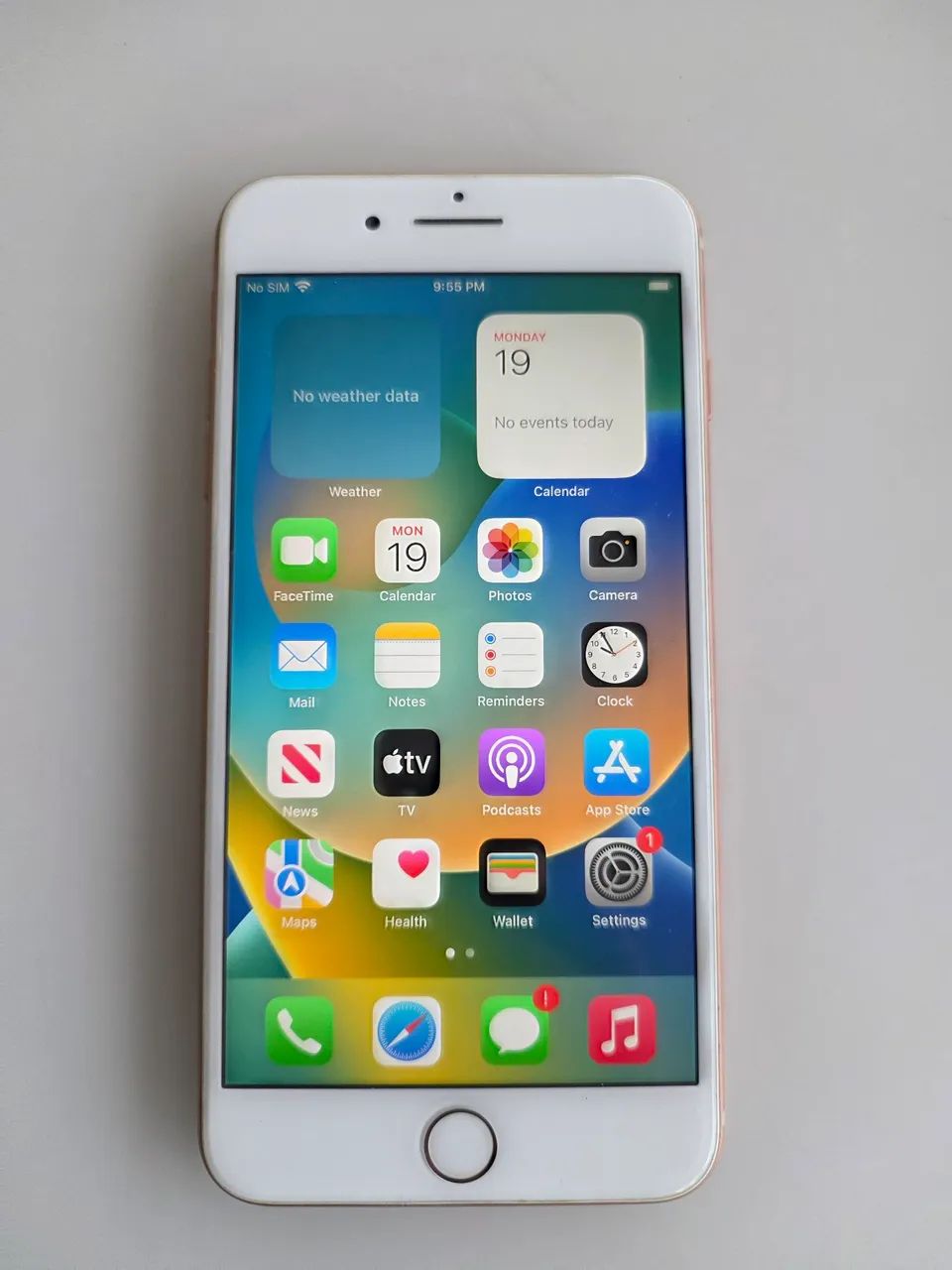 Iphone 8 plus 256GB rosê