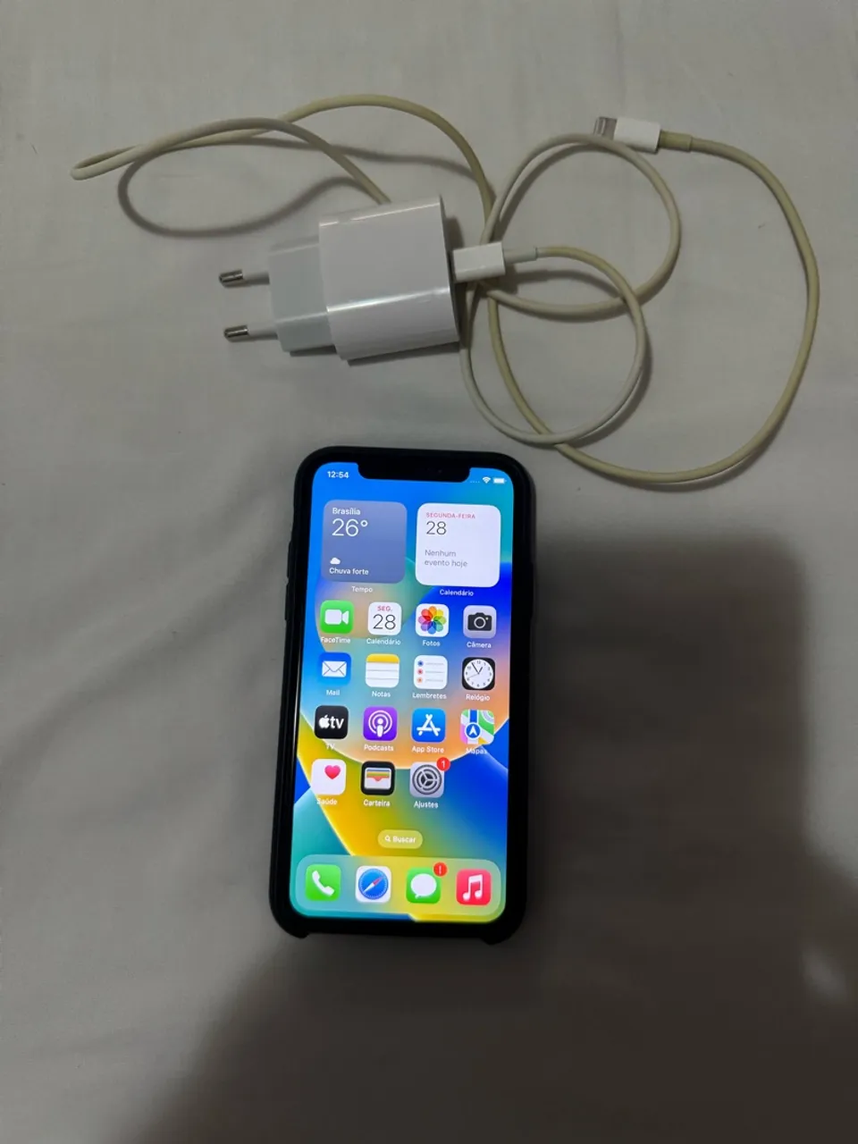 iPhone X 256GB Cinza