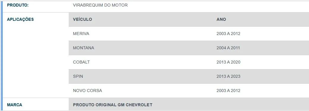 VIRABREQUIM DO MOTOR 1.8 - MERIVA + KIT BRONZINA DE BIELA E MANCAL - Foto 5