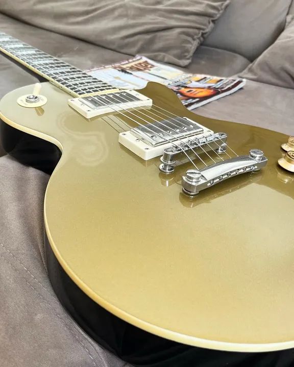 Epiphone Les Paul Standard Goldtop  - Foto 4