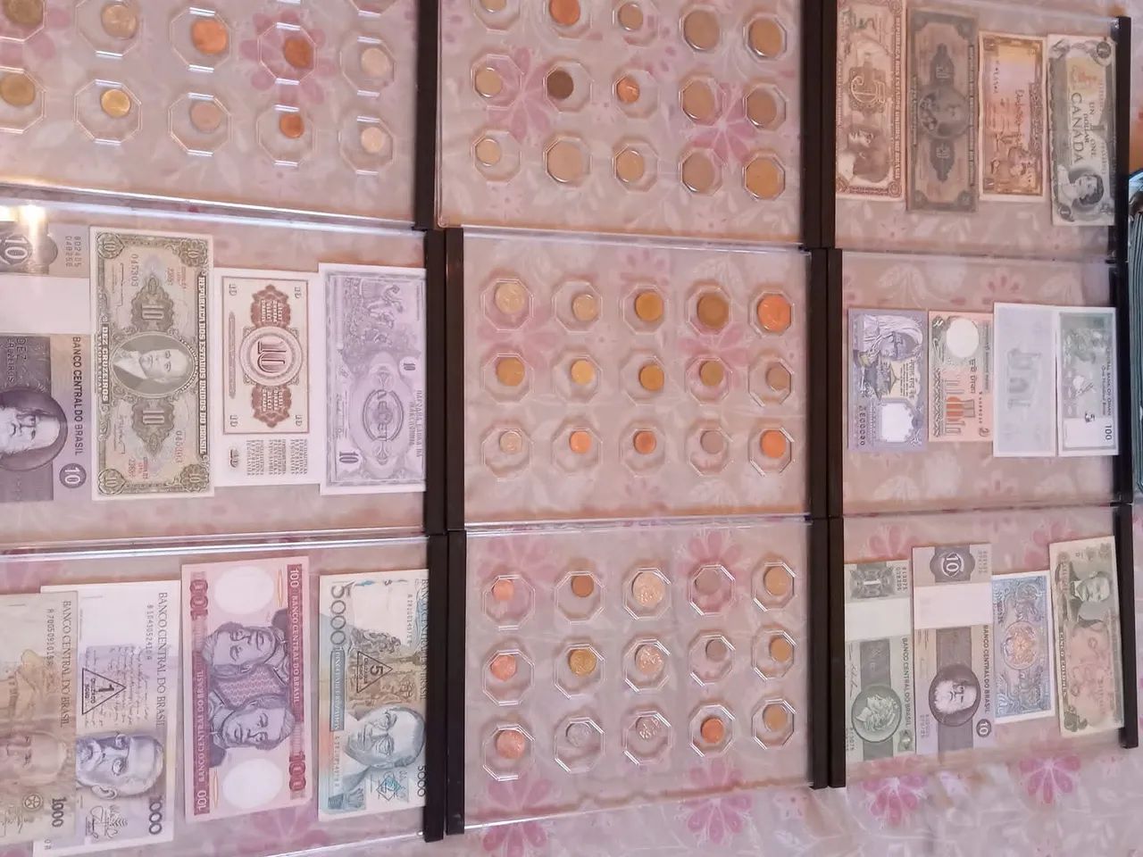 Coleção moedas e notas do mundo inteiro  - Foto 5