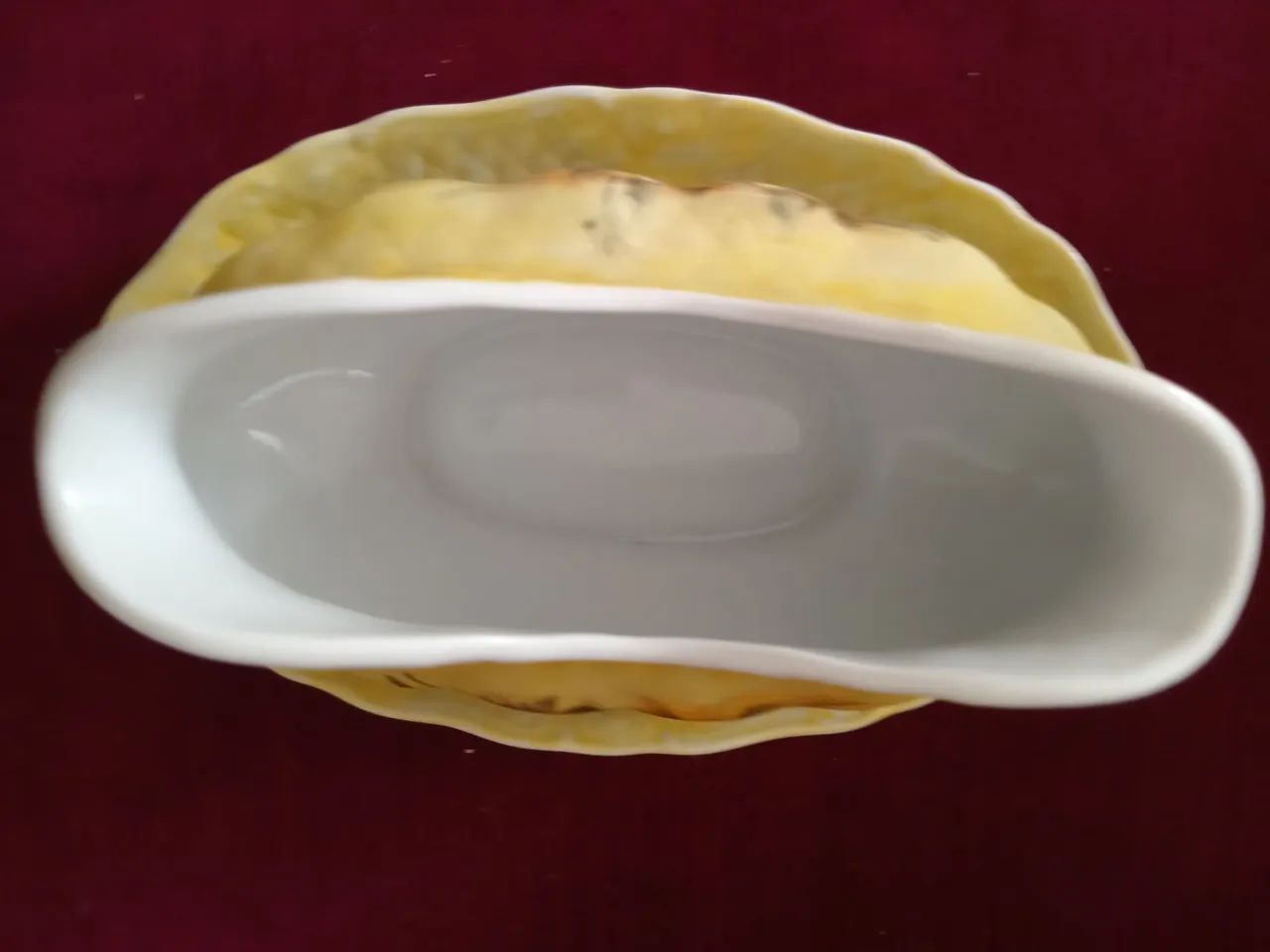 Molheira em Porcelana com Detalhes Florais - Foto 2