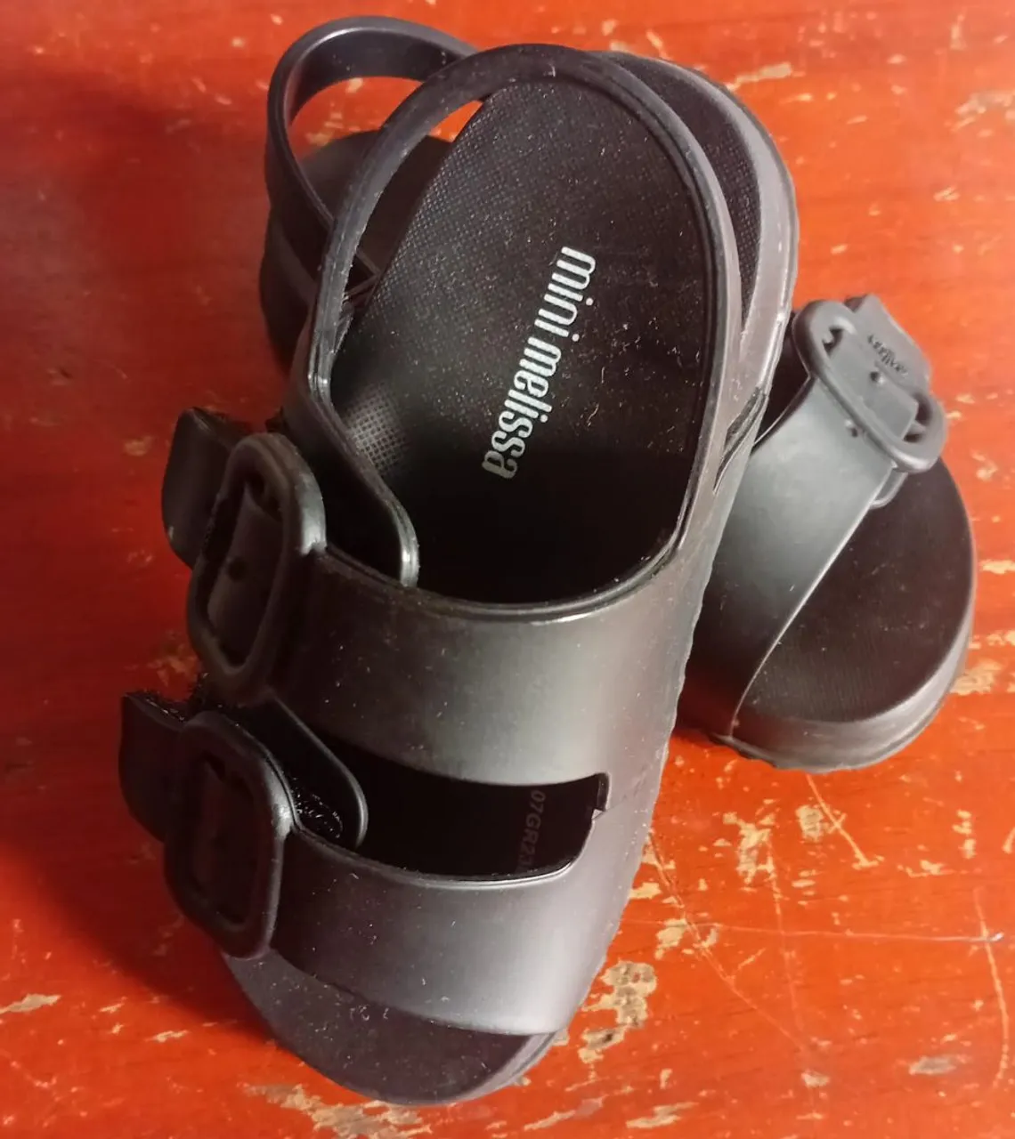 Sandália Mini Melissa Infantil - Preta