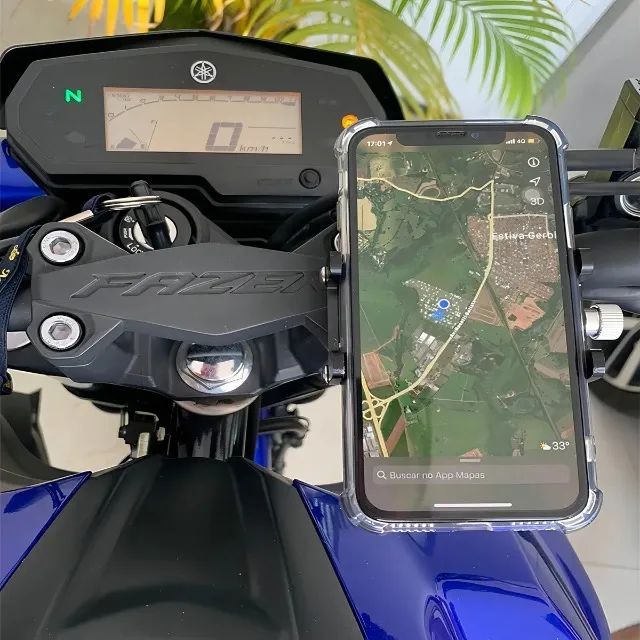 Suporte para Celular de Alumínio Motos e Biciclets  - Foto 3