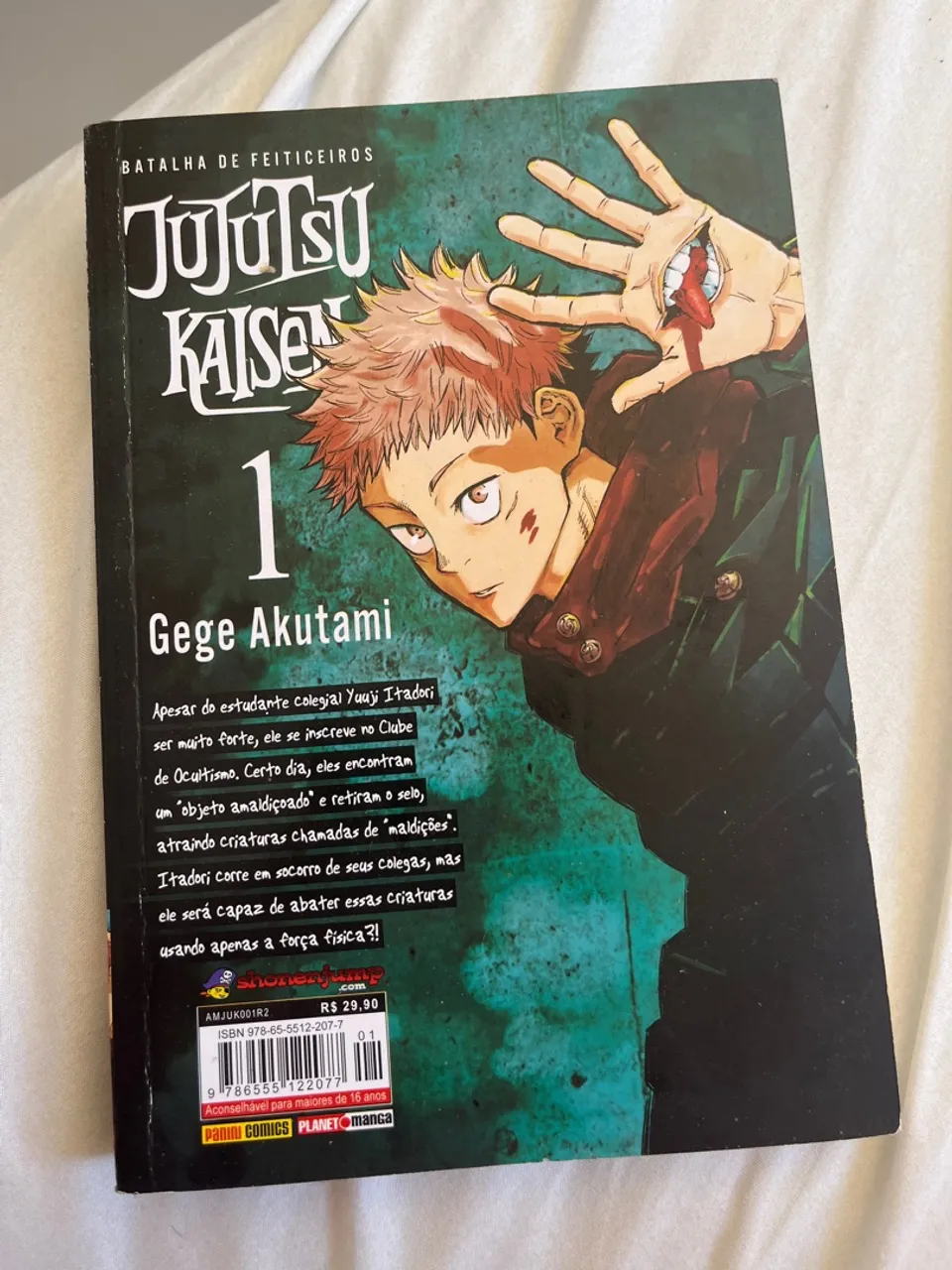 Mangá Jujutsu Kaisen