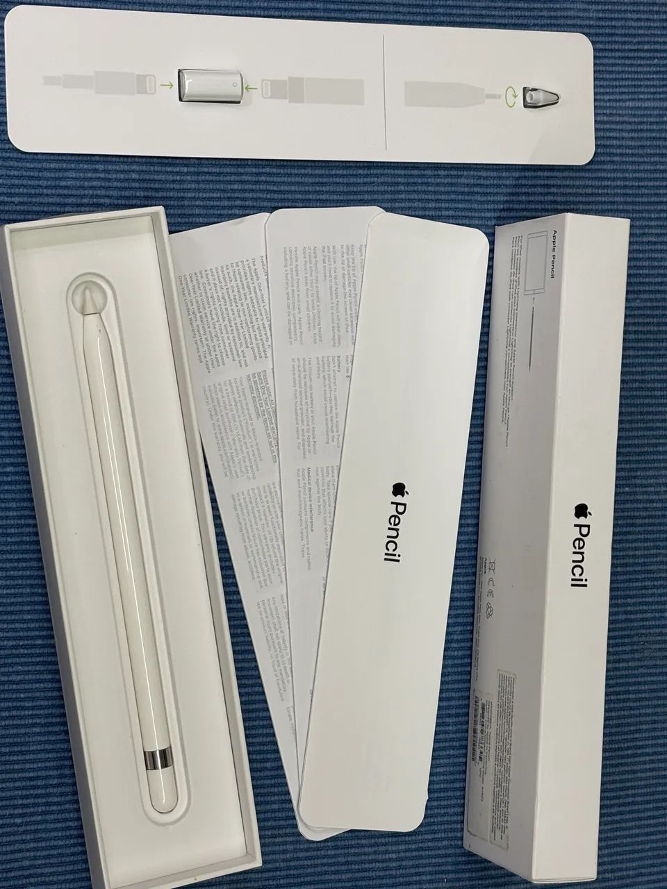 iPad 7 geração 32 Gb com Capa, Apple Pencil e teclado Slim - Foto 4