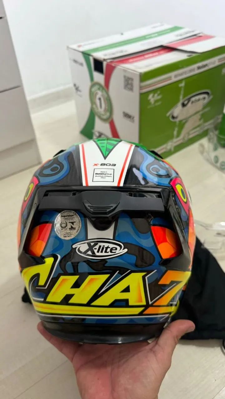 Capacete X-Lite X-803 Ultra Carbono. Tamanho 56. - Foto 2