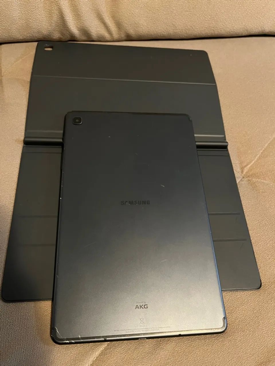 Tablet Samsung S6 Lite com caneta e capa originais - Foto 4