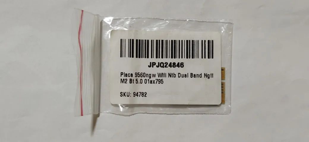 Placa Wireless Dual Band Ac Bluetooth 5.1 Intel 9560ngw - Foto 5