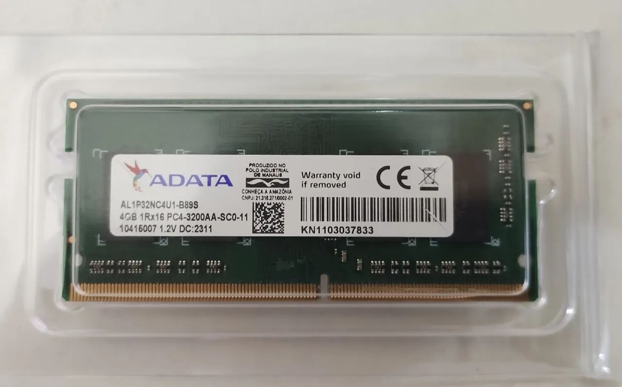 02 Memórias RAM 4GB DDR4  - Foto 2