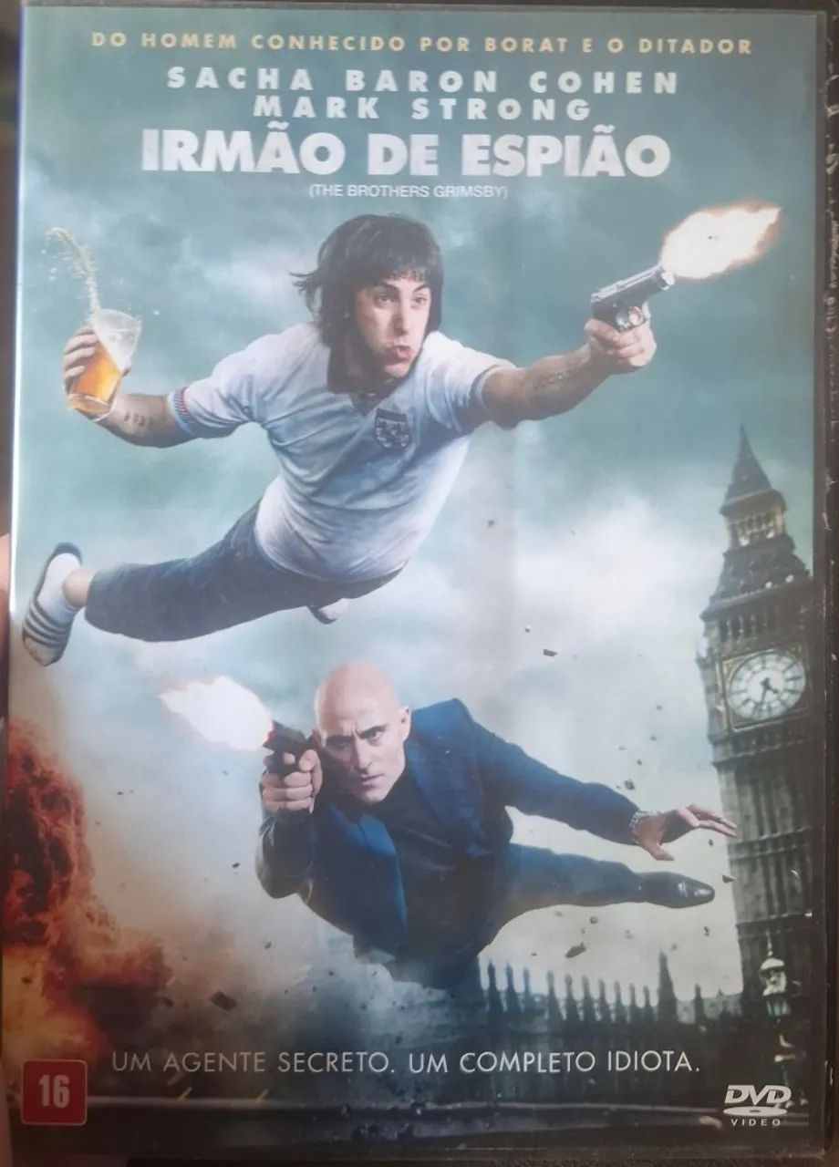 DVD Irmão de Espião com Sacha Baron Cohen