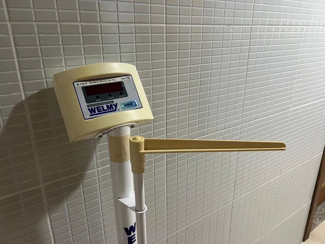 Balança de medição de altura e peso Welmy - Foto 2
