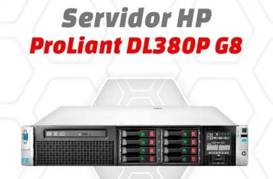 SERVIDOR HP PROLIANT DL380 G8 - ALTA PERFORMANCE POR UM PREÇO INCRÍVEL!