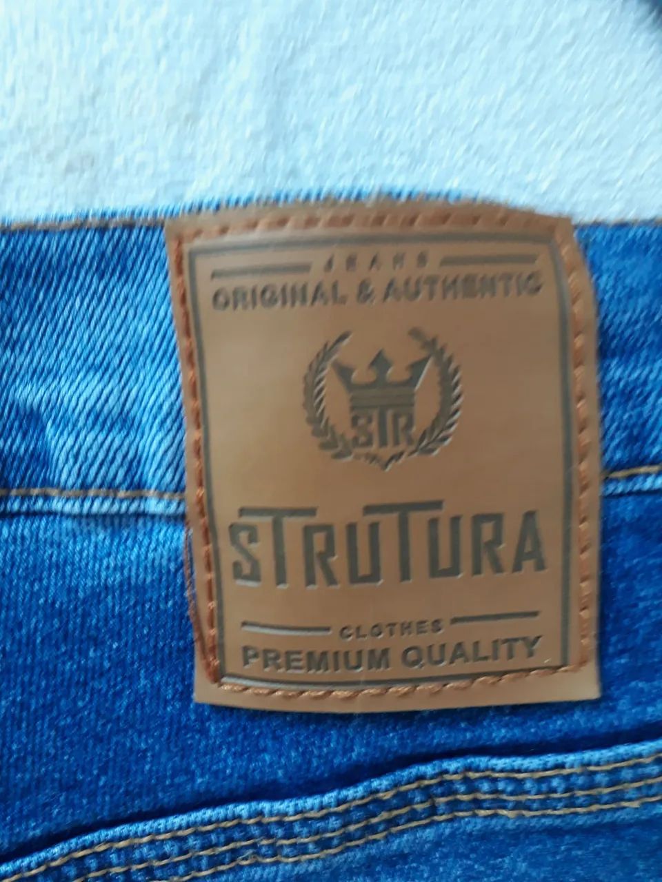 Calça jeans Strutura - Foto 3