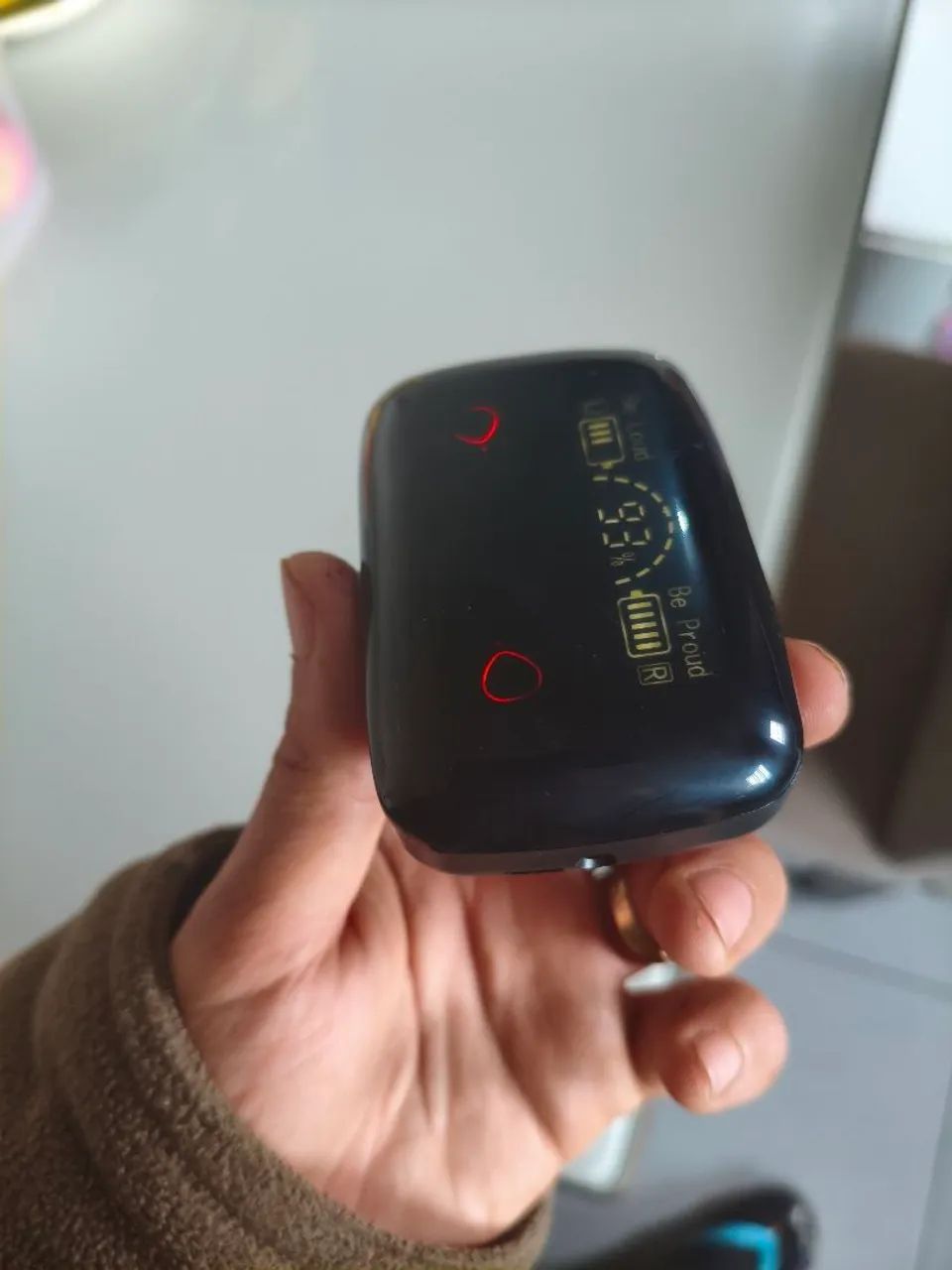 Fone de Ouvido Bluetooth UTIEER com Estojo Display Digital - Novo - Foto 3