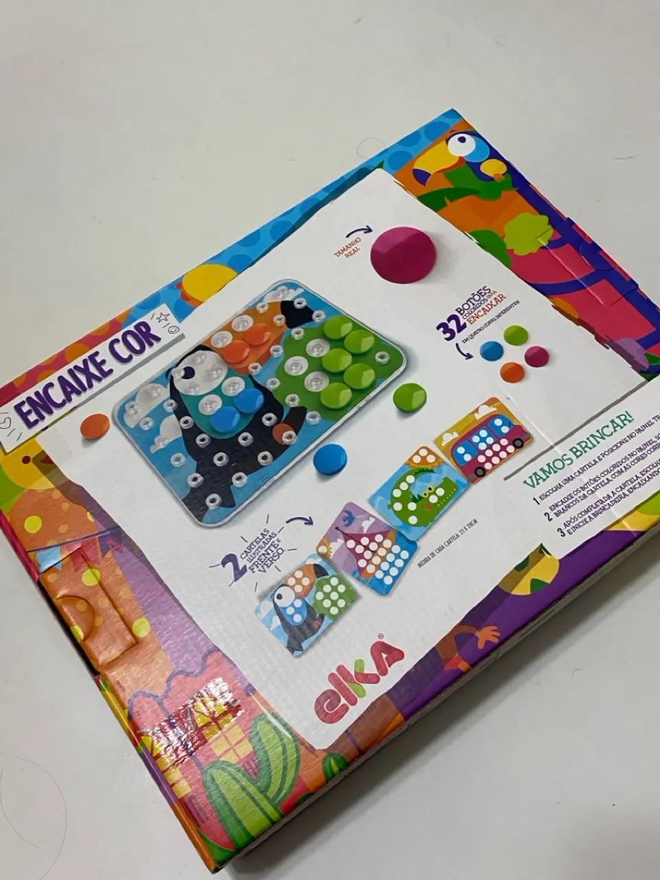 Brinquedo Encaixe Cor - Elka - Foto 2