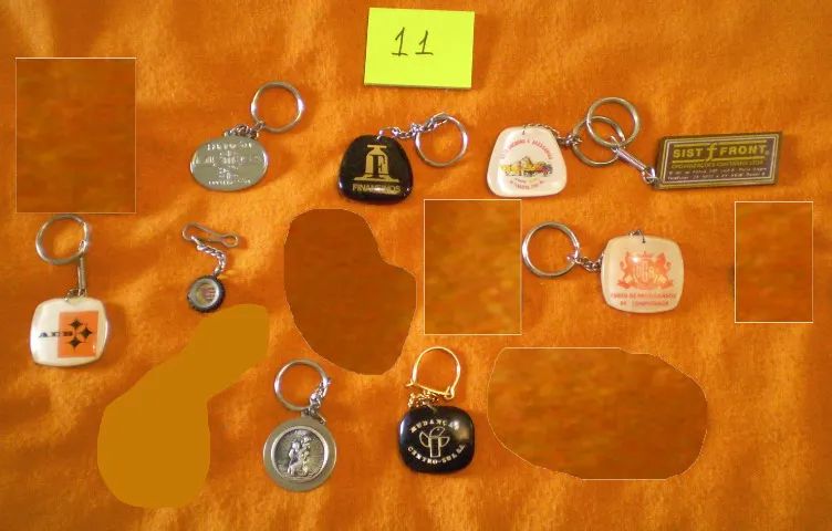 Três Chaveiros antigos L3 - Cód. 155.3 - - Foto 4