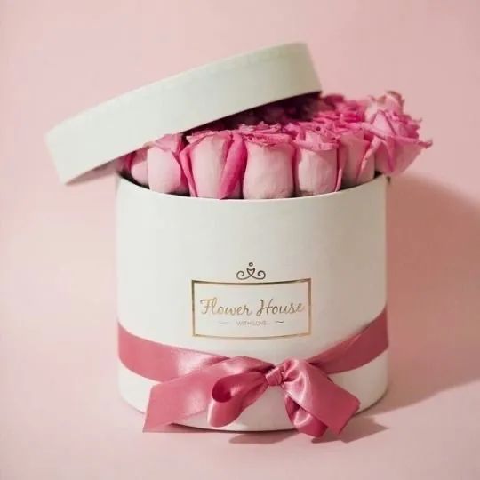 Caixa BOX Cartonada Redonda Branca - Foto 2