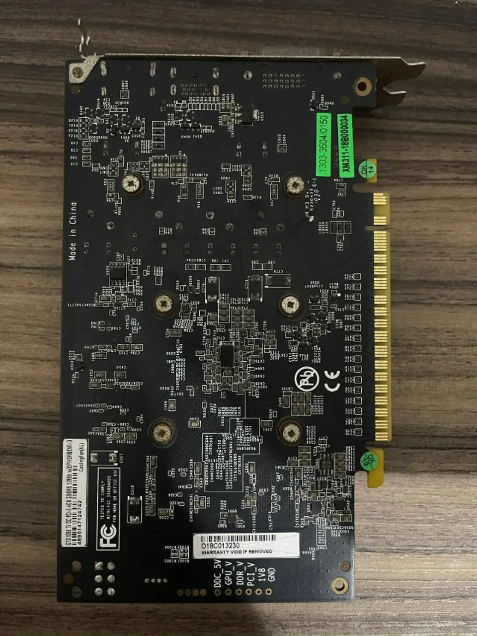 GTX 1050TI - COM DEFEITO