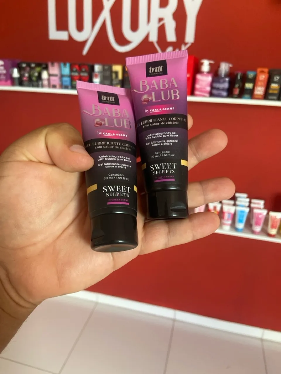 Gel Lubrificante Baba Club Sweet Secrets - 50ml