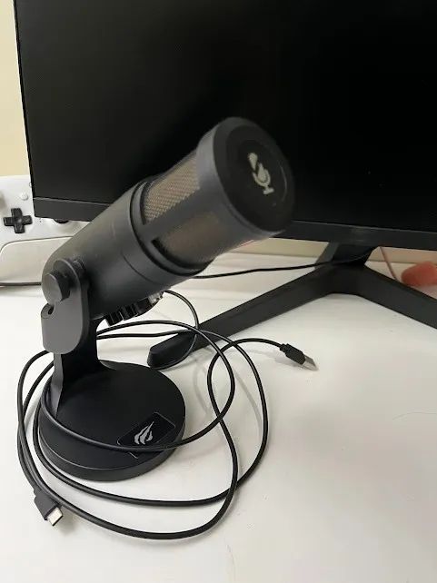 Microfone gamer preto - Foto 2