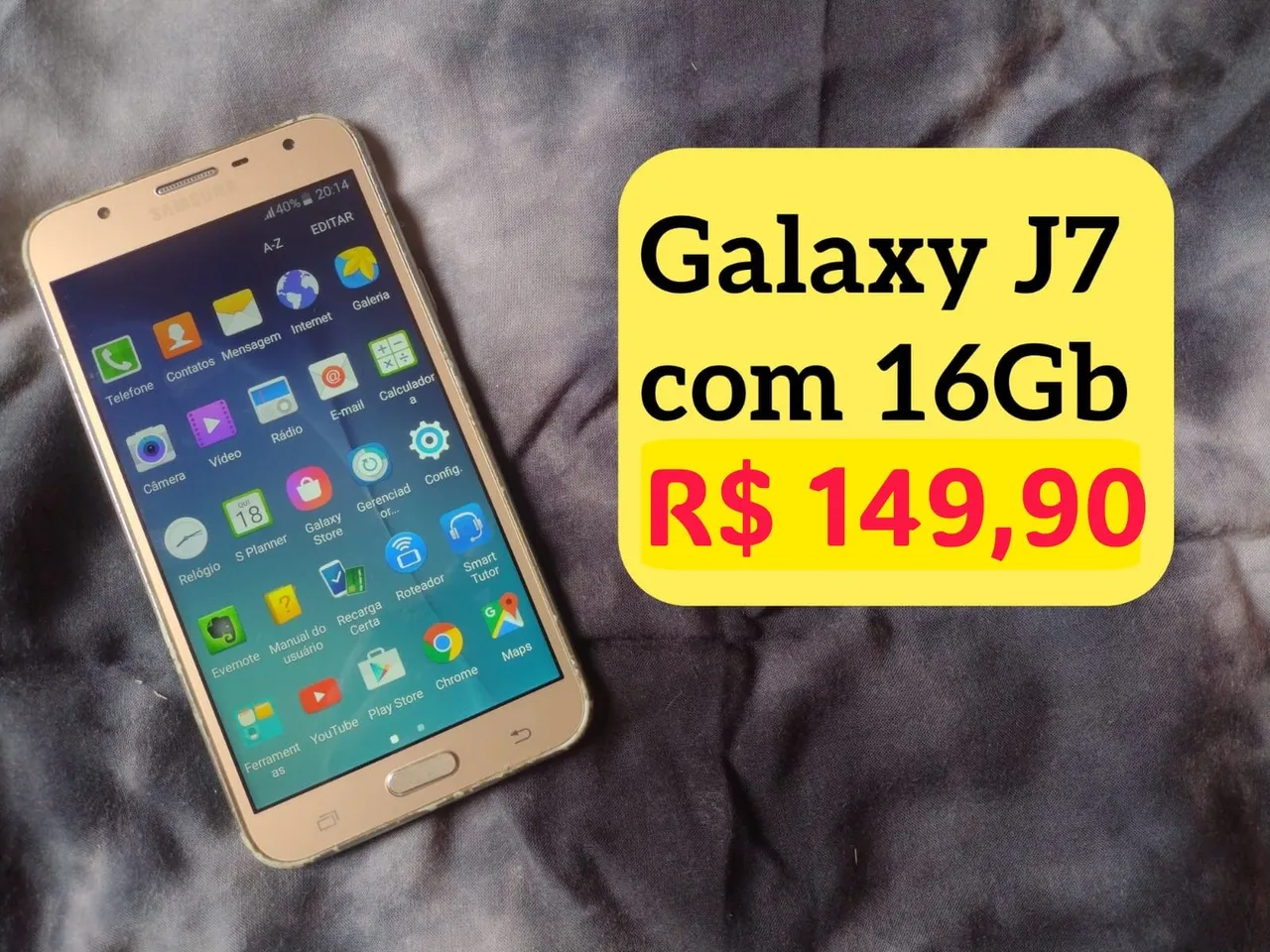 Galaxy J7 com 16gb