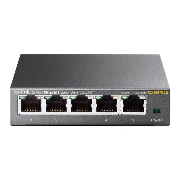 Switch Easy Smart Gigabit De 5 Portas Tl-Sg105E Smb