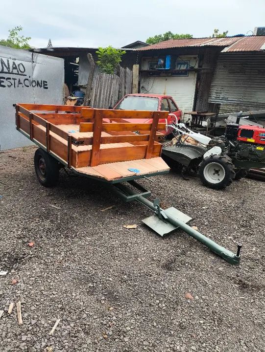 Carreta para micro trator  - Foto 5