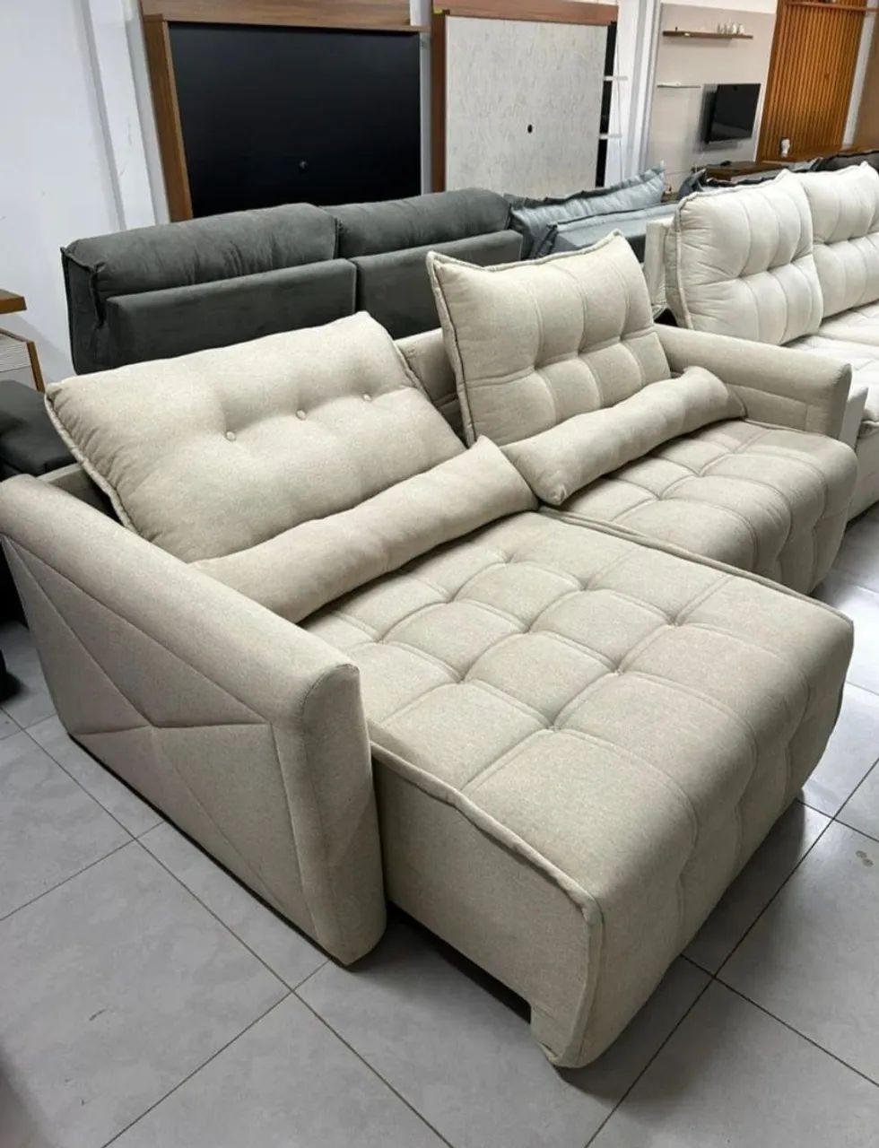 Sofá Cama Império Bom pastor (NOVO DIRETAMENTE DA FÁBRICA) - Foto 4