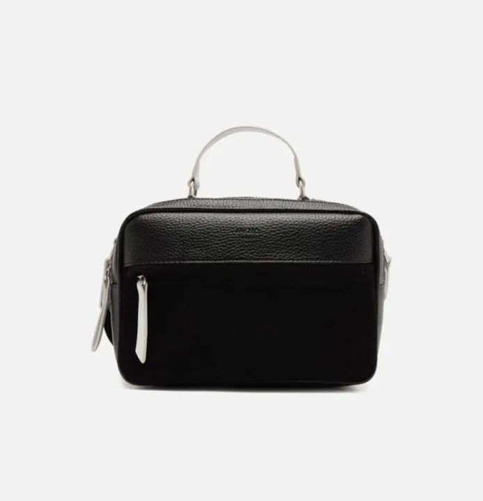 Bolsa Tiracolo Média Prione Preta - Arezzo - Foto 2