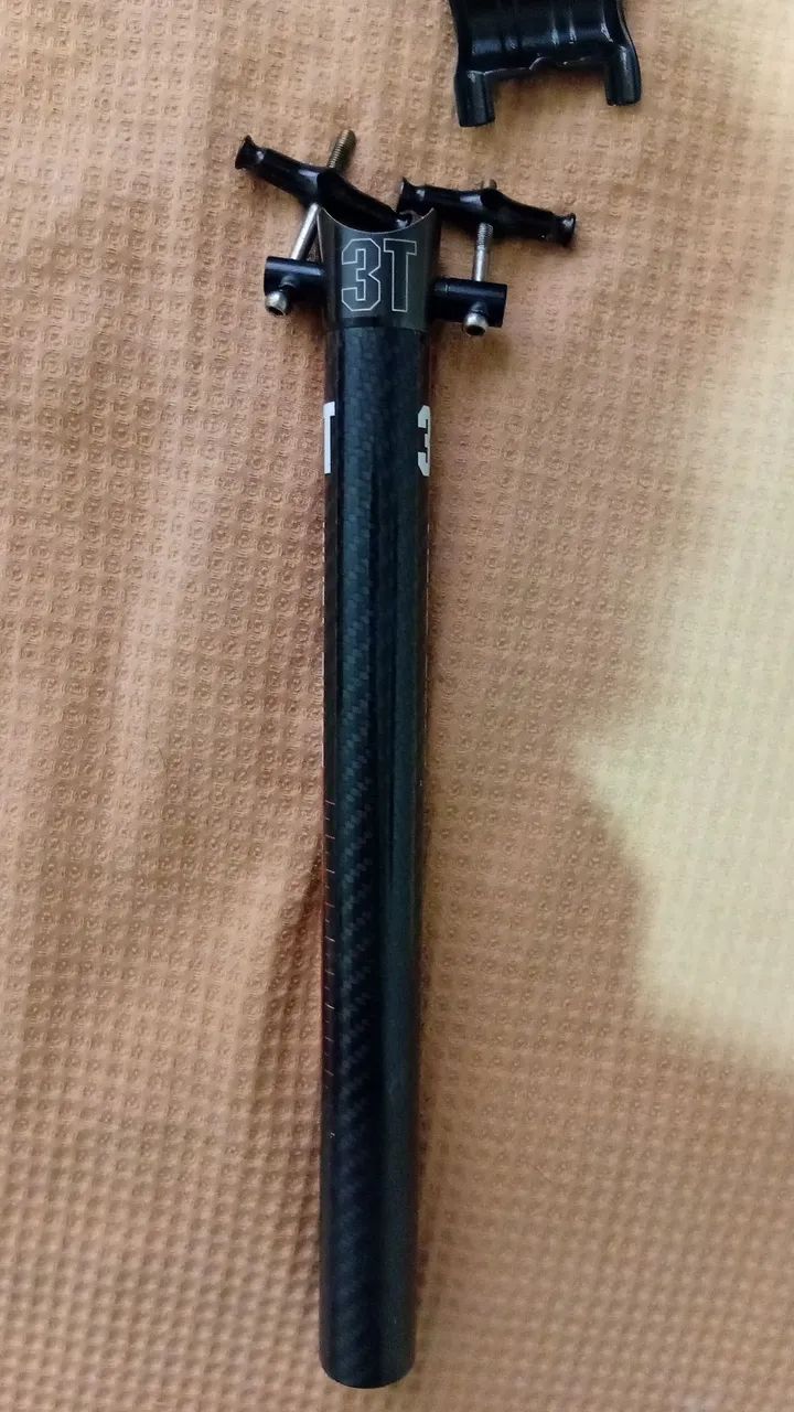 Canote carbono 3T Doric Team / 30.9 - Foto 2