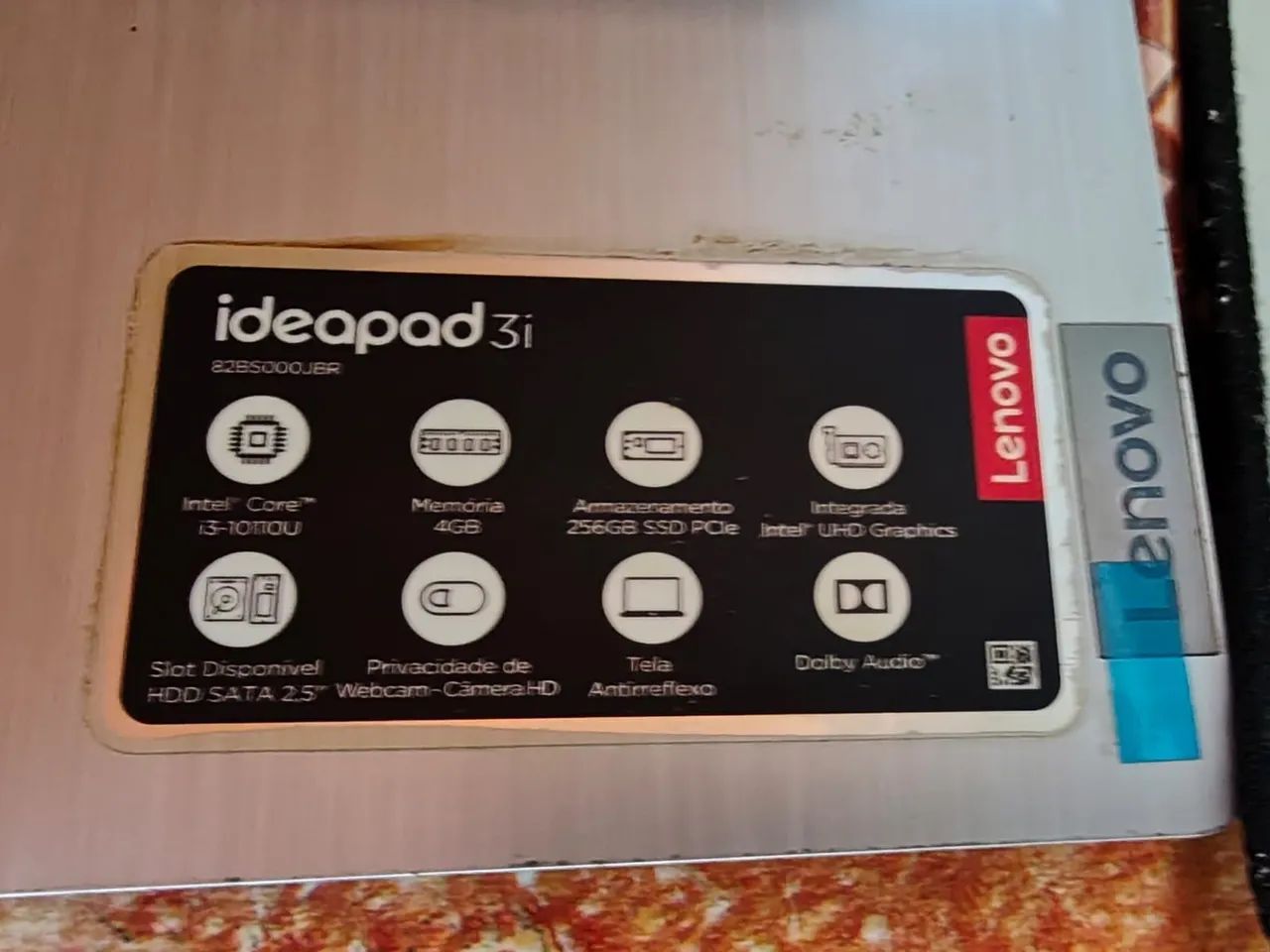 Notebook lenovo ideaped3i 4Ram + 256GB - Foto 2