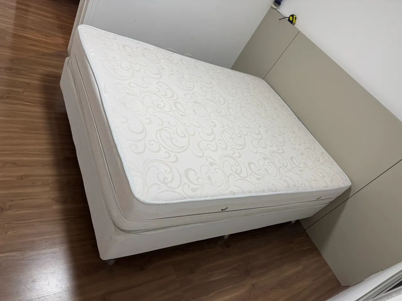 Cama de casal box com colchão e massageador - Foto 2