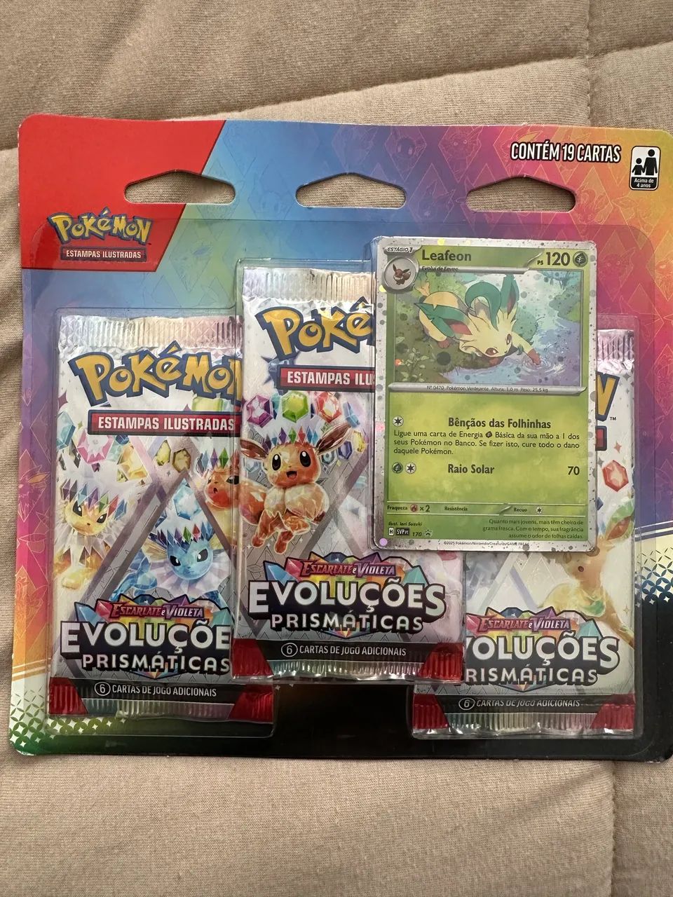 Blister Pokémon evoluções prismáticas  - Foto 2