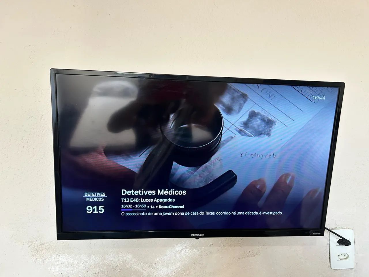 Smart TV 32? polegadas semp roku - Foto 3