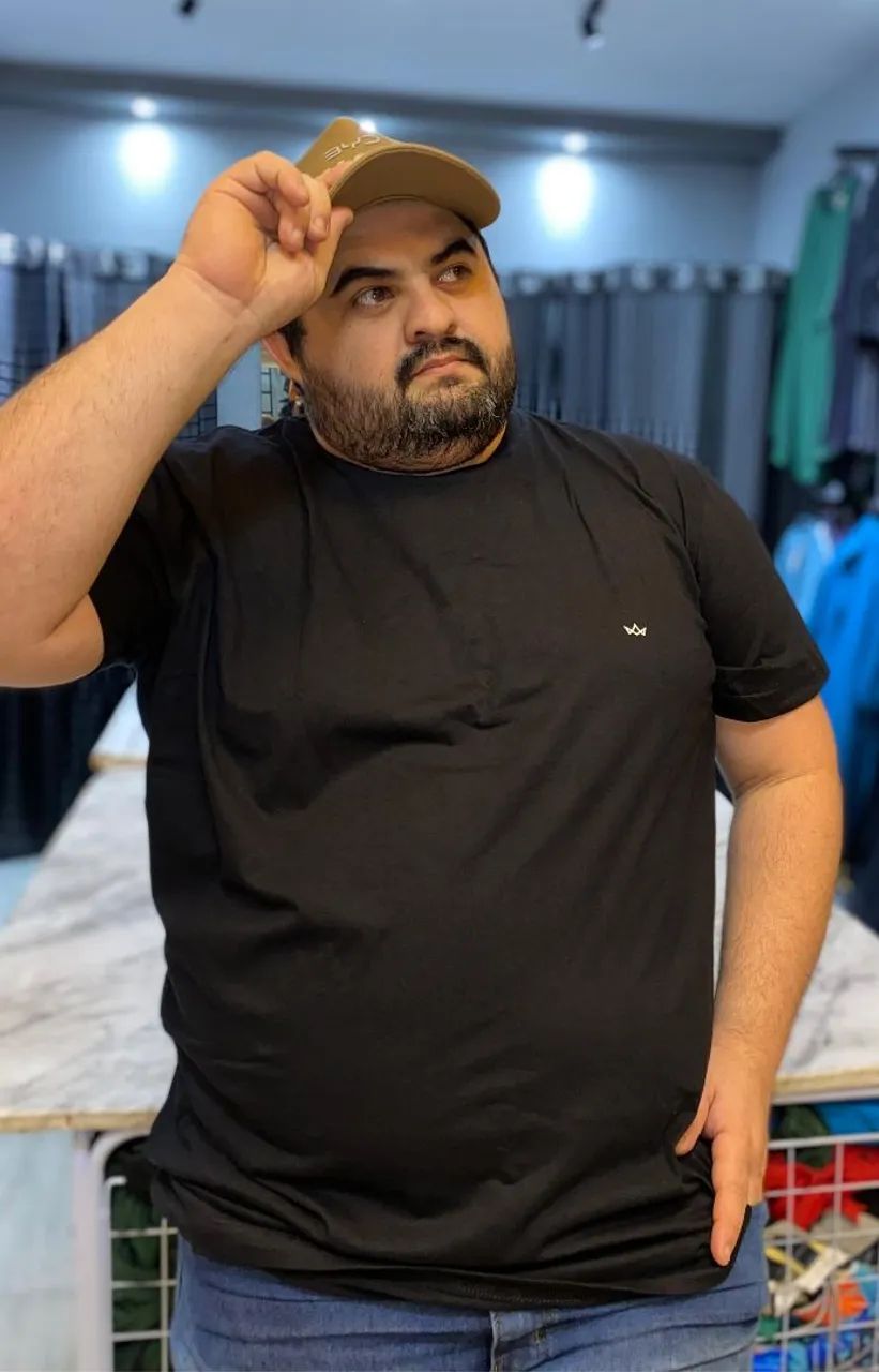 camisas cotton plus sizes do g1 ao g6 - Foto 4