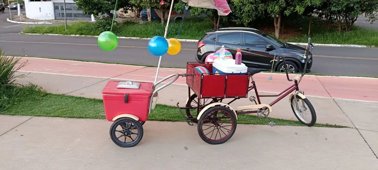 Triciclo+carrinho de picolé  - Foto 2