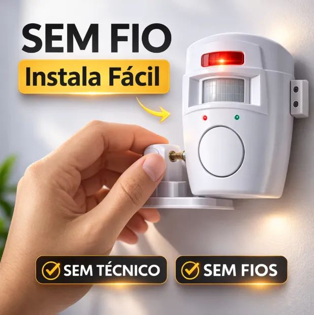Alarme Sensor de Presença - Foto 4