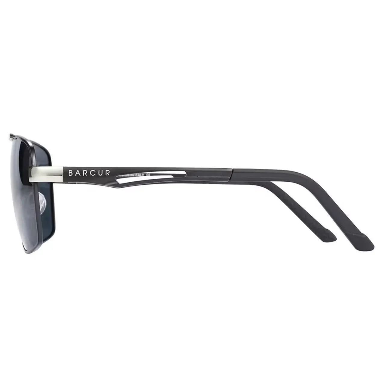 Óculos de Sol Barcur BC8035 Estilo Piloto Lentes Polarizadas  - Foto 2