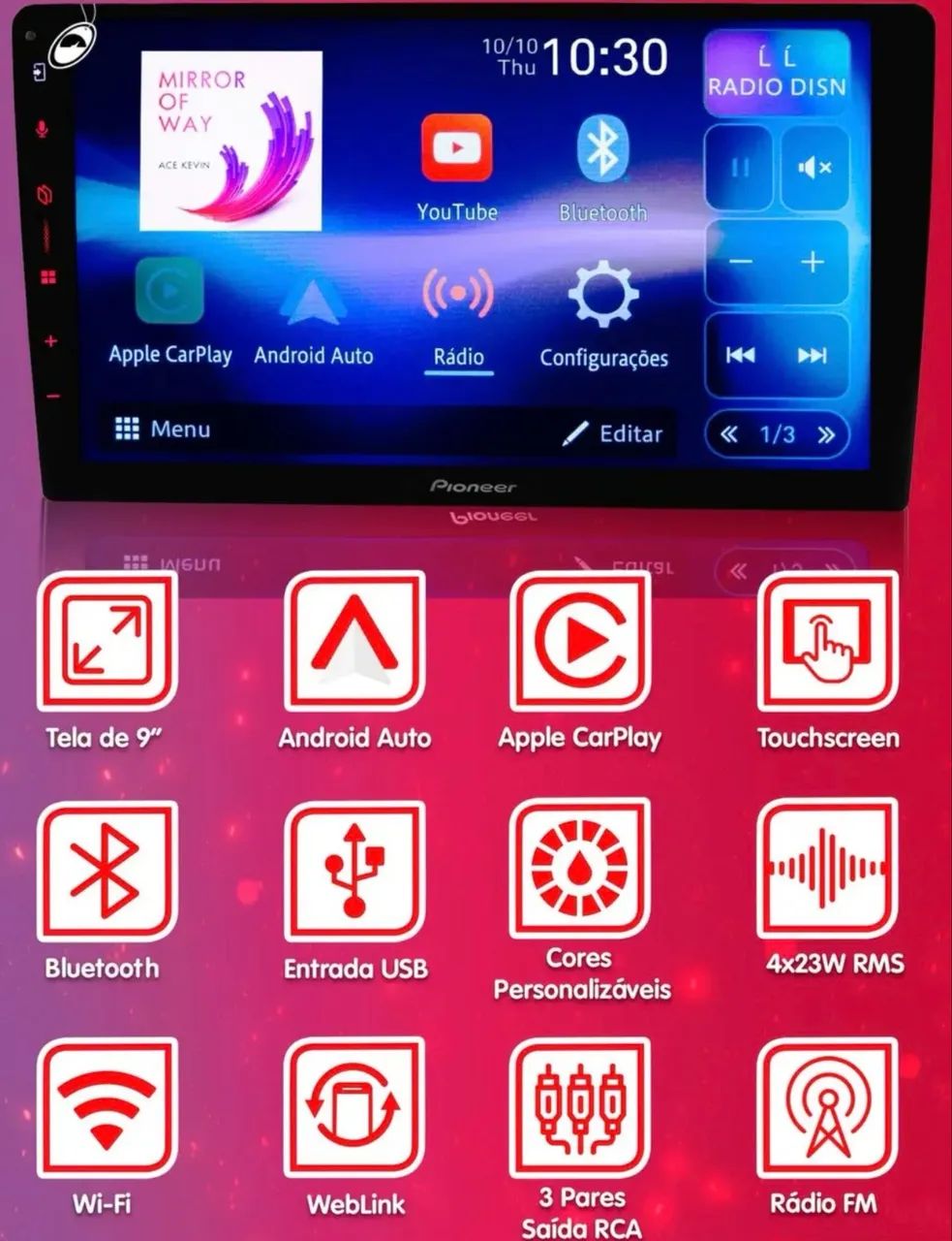 MULTIMÍDIA PIONEER  - Foto 4