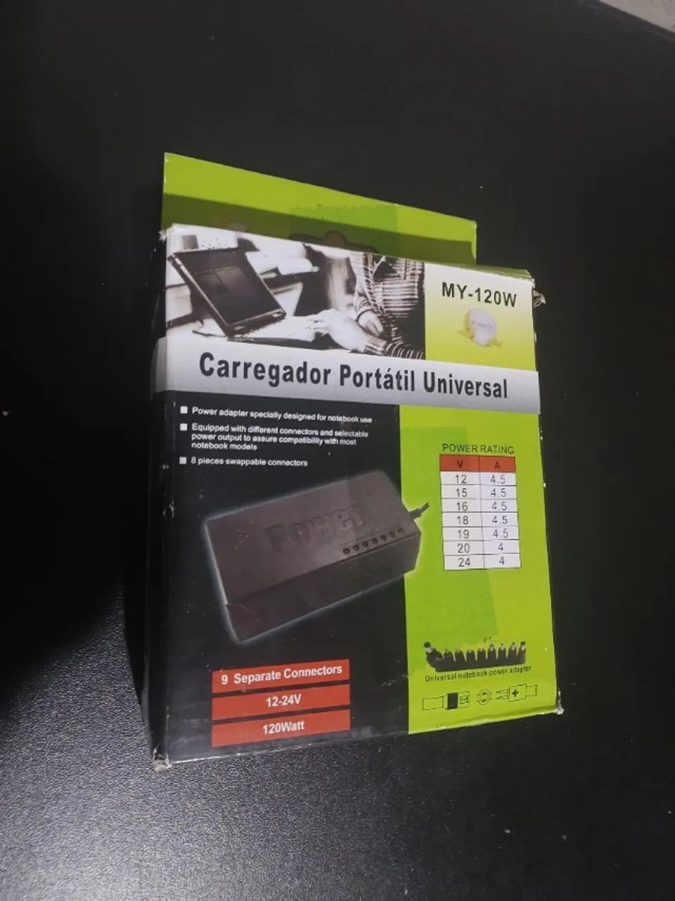 Fonte/Carregador Universal para Notebook/Laptop/Computador - Foto 3