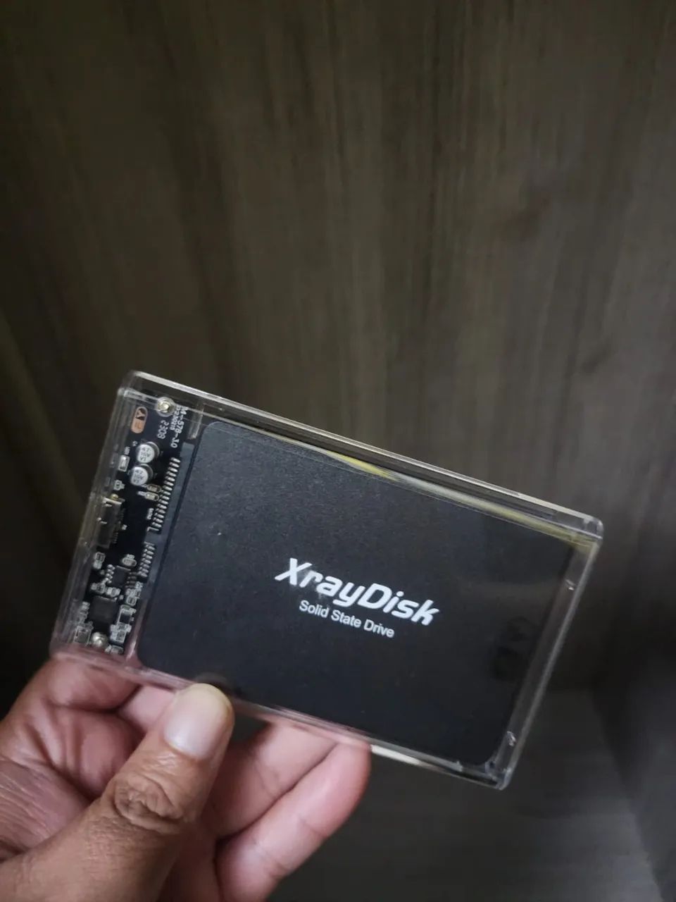 SSD Externo XrayDisk 256GB + Case USB - Seminovo