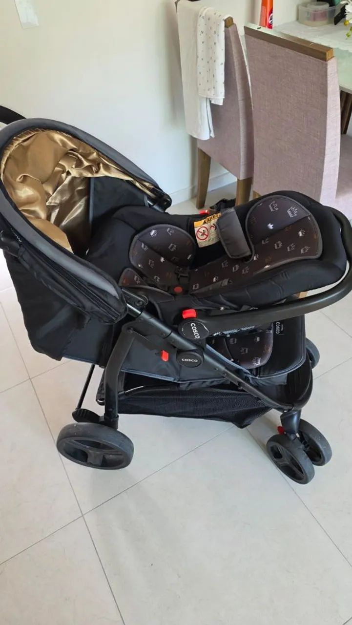 Carrinho de bebe e bebe conforto - Foto 2