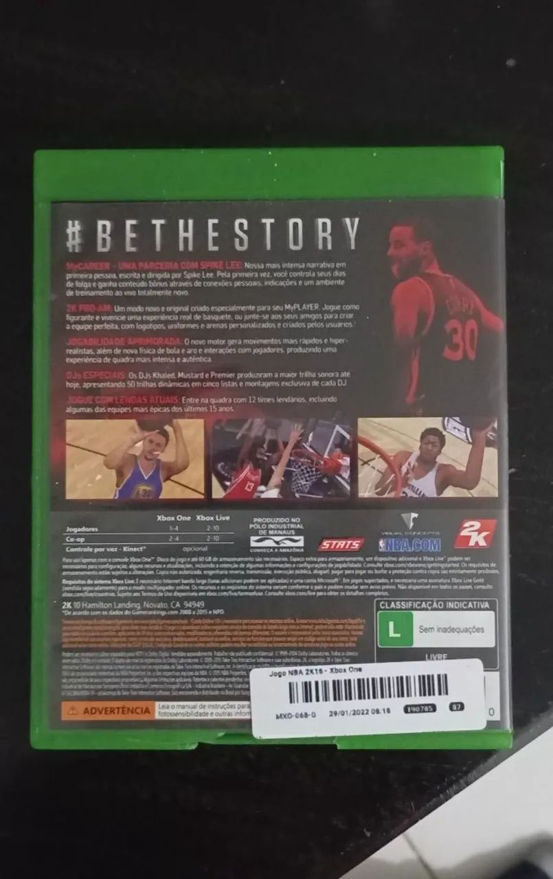 NBA 2K16 Xbox One S e X. - Foto 2